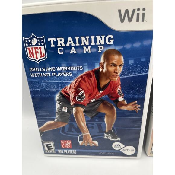 Wii NFL Training Camp & EA Active - Complete Bundle - Picture 2 of 12